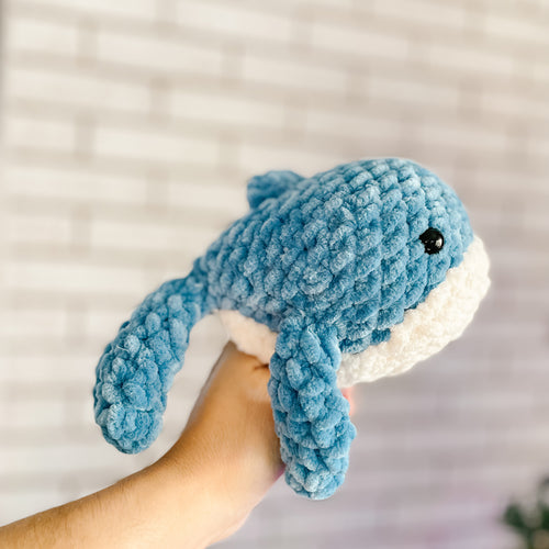 Crochet Whale Plushie