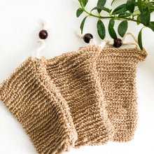 Load image into Gallery viewer, Organic Jute Soap Saver Bag