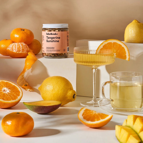 Tangerine Sunshine  -  Superfood Tea Blend