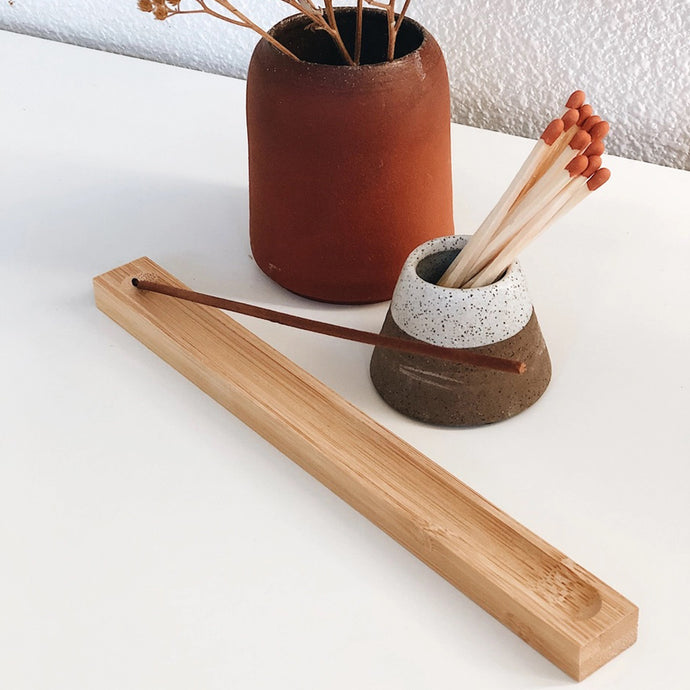 Bamboo Incense Holder