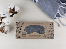 Load image into Gallery viewer, Therapeutic Lavender Eye Mask - Grey