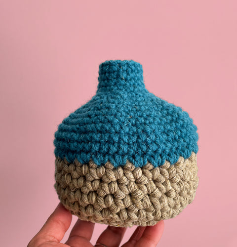 Crocheted Vase