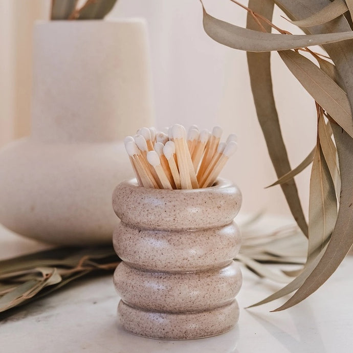 Ceramic Match Pot