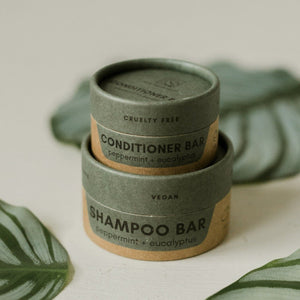 Peppermint + Eucalyptus Shampoo/ Conditioner Bar
