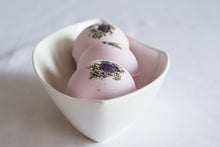 Load image into Gallery viewer, Three bath bombs in a bowl