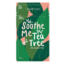 Load image into Gallery viewer, Soothe Me Tea Tree Sheet Mask